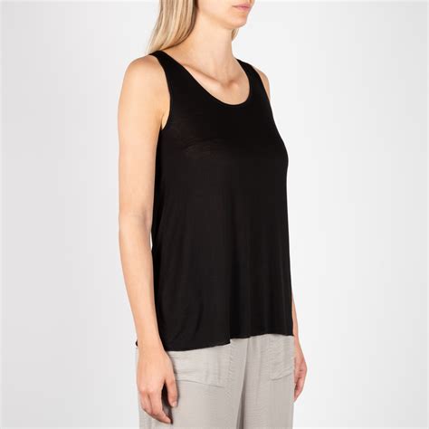 Black Viscose Top 